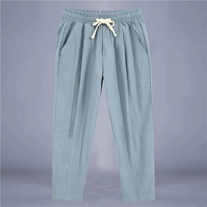 Pantalon en lin urbain