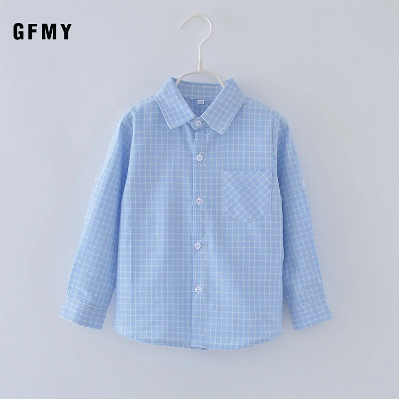 Chemise Enfant à Carreaux en Flanelle pour Garçon