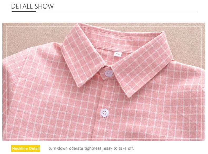 Chemise Enfant à Carreaux en Flanelle pour Garçon