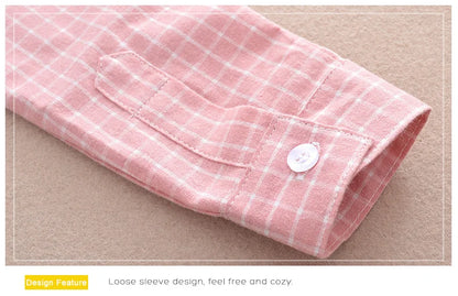 Chemise Enfant à Carreaux en Flanelle pour Garçon