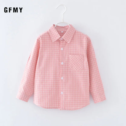 Chemise Enfant à Carreaux en Flanelle pour Garçon