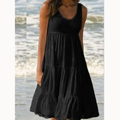 Robe midi moulante à bretelles