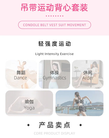 Ensemble Sport Femme 3 Pièces pour Yoga, Fitness et Running