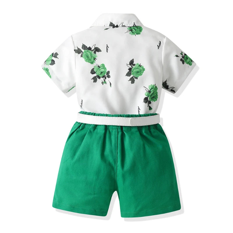 Ensemble Enfant 2 Pièces T-Shirt et Short pour Garçon
