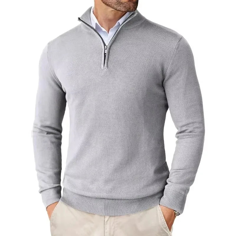 Pulls à demi-zip