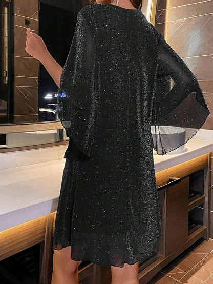 Robe d'été ample à col en V pour femme