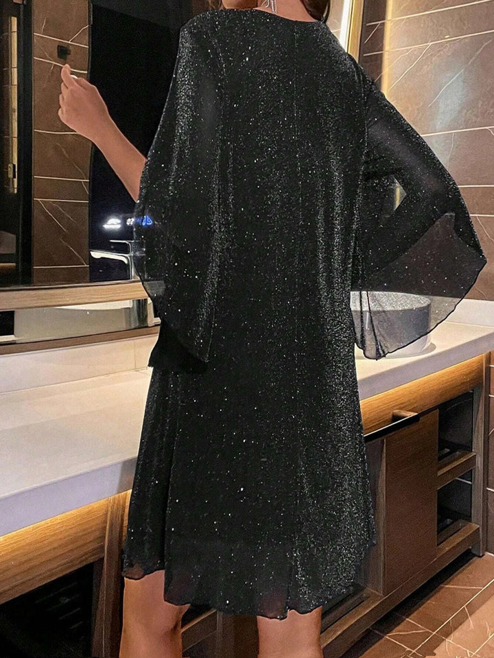 Robe d'été ample à col en V pour femme