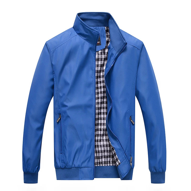 Veste Homme Décontractée Style Baseball Mi-Saison