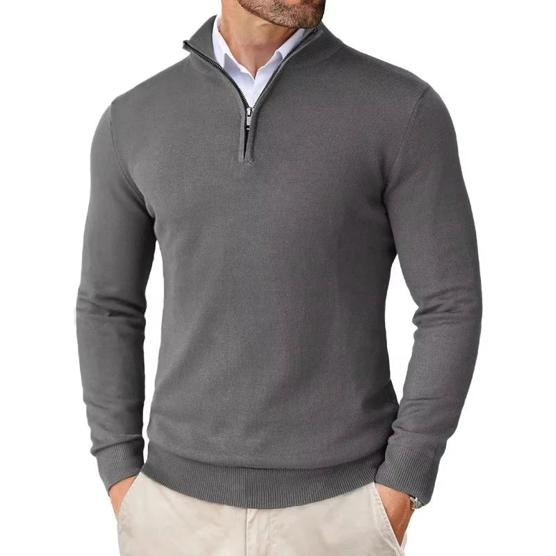 Pulls à demi-zip