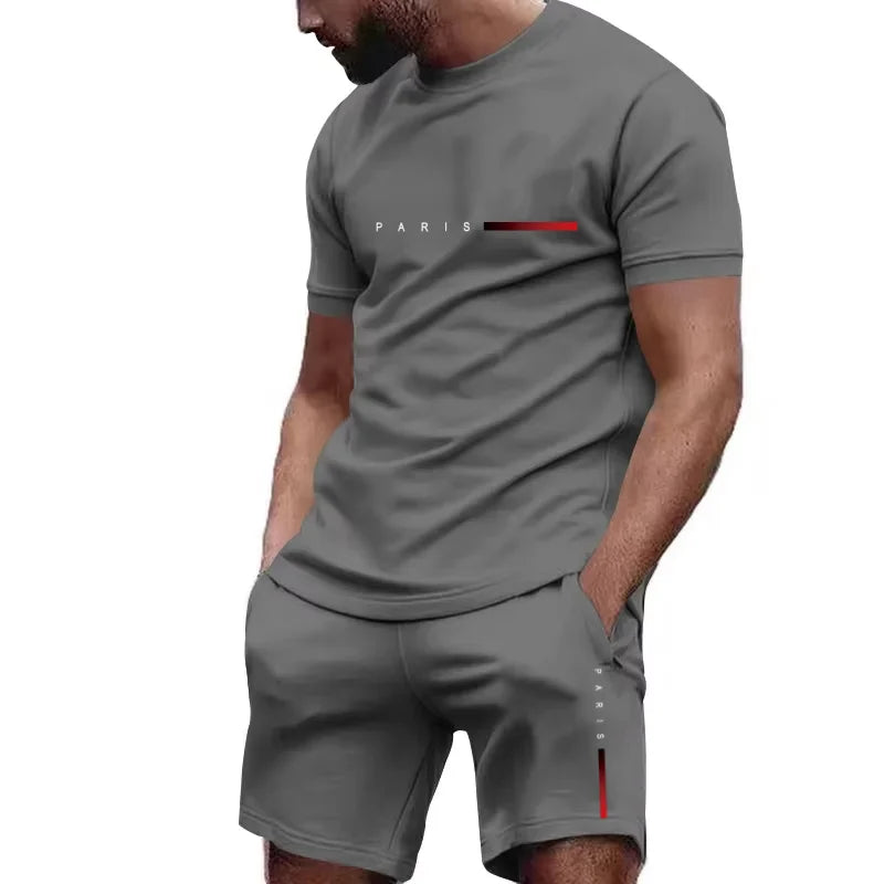 Men's sportswear set, breathable and stylish casual activewear, high-quality trendy new sets, men's clothing clearance