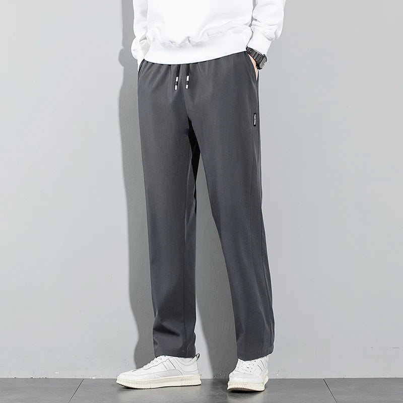 Pantalon Homme Léger et Respirant Style Business Casual