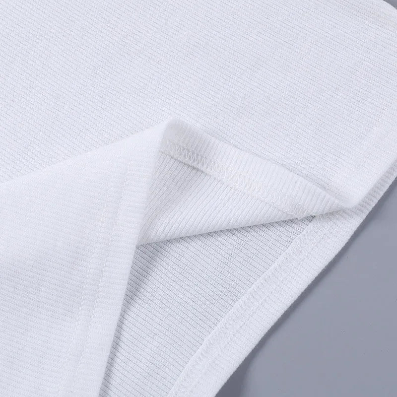 Robe Mini Femme Moulante Sans Manches à Imprimé Lettre