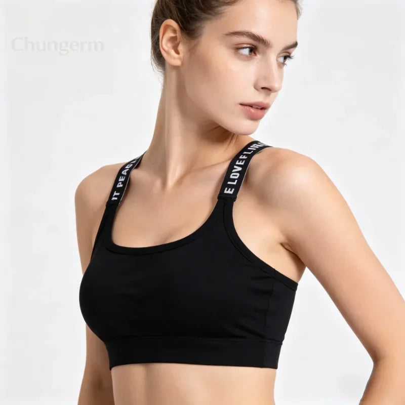 Brassière de Sport Sans Coutures Femme pour Yoga