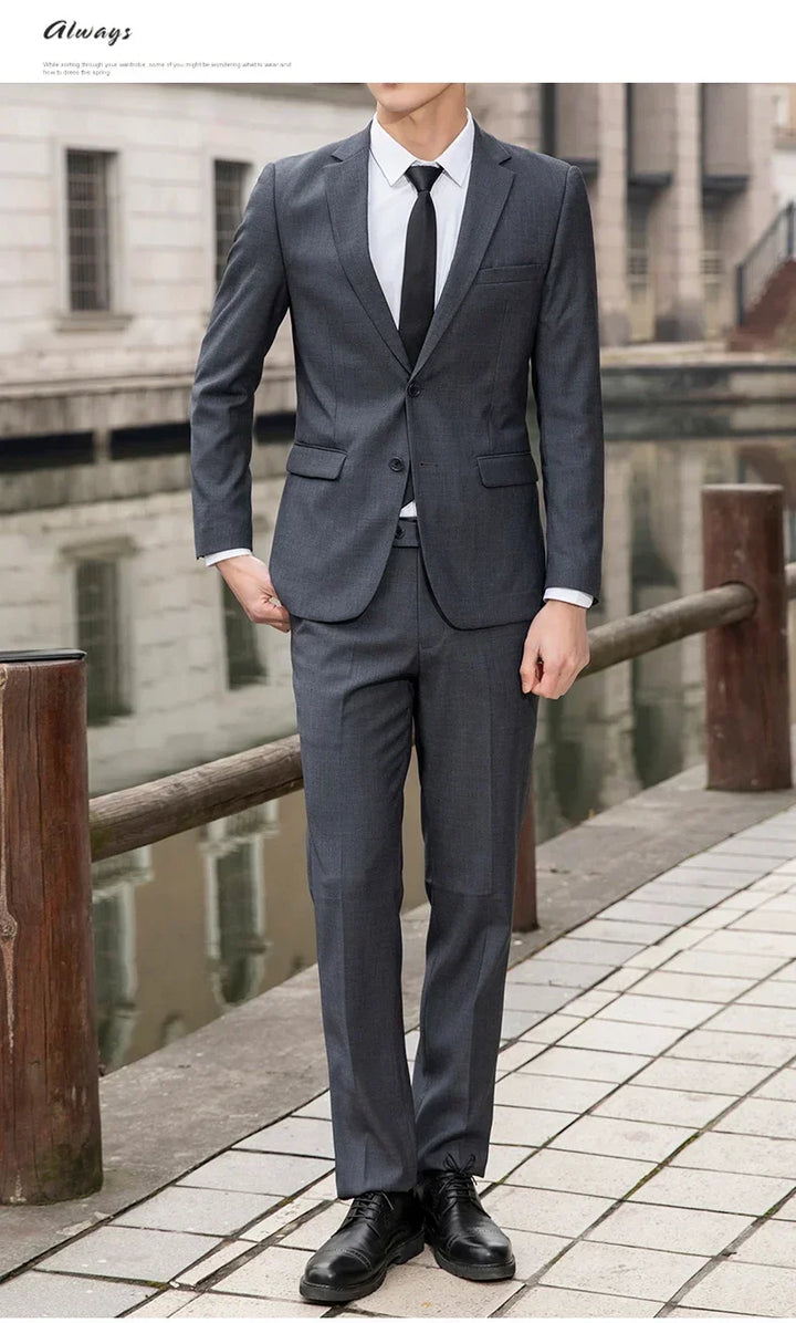 Suit Homme Classique 2 Pièces