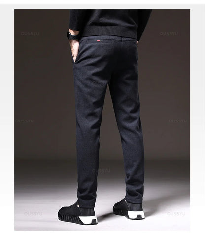 Pantalones elásticos elegantes para hombre