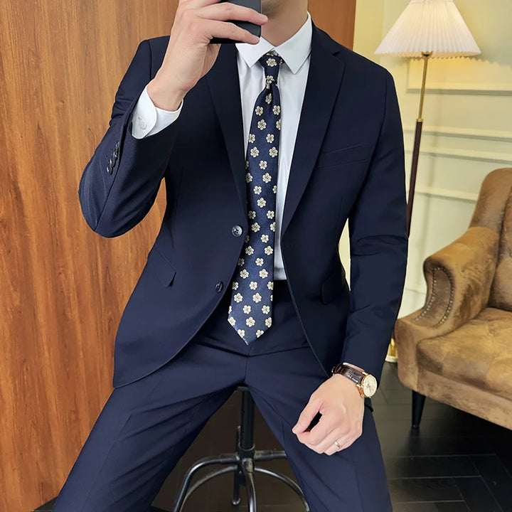 Suit Homme Élégant 2 Pièces