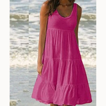 Robe midi moulante à bretelles