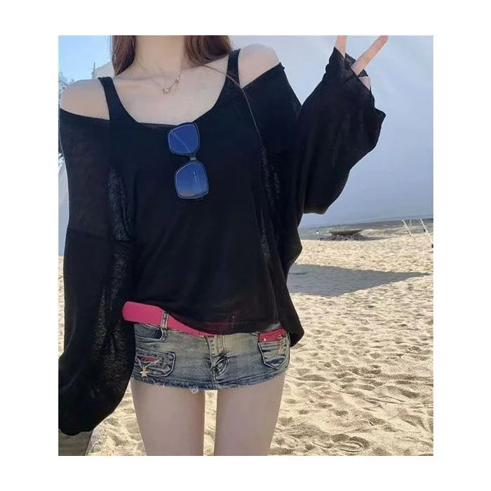 Tunique de Plage Femme Décontractée