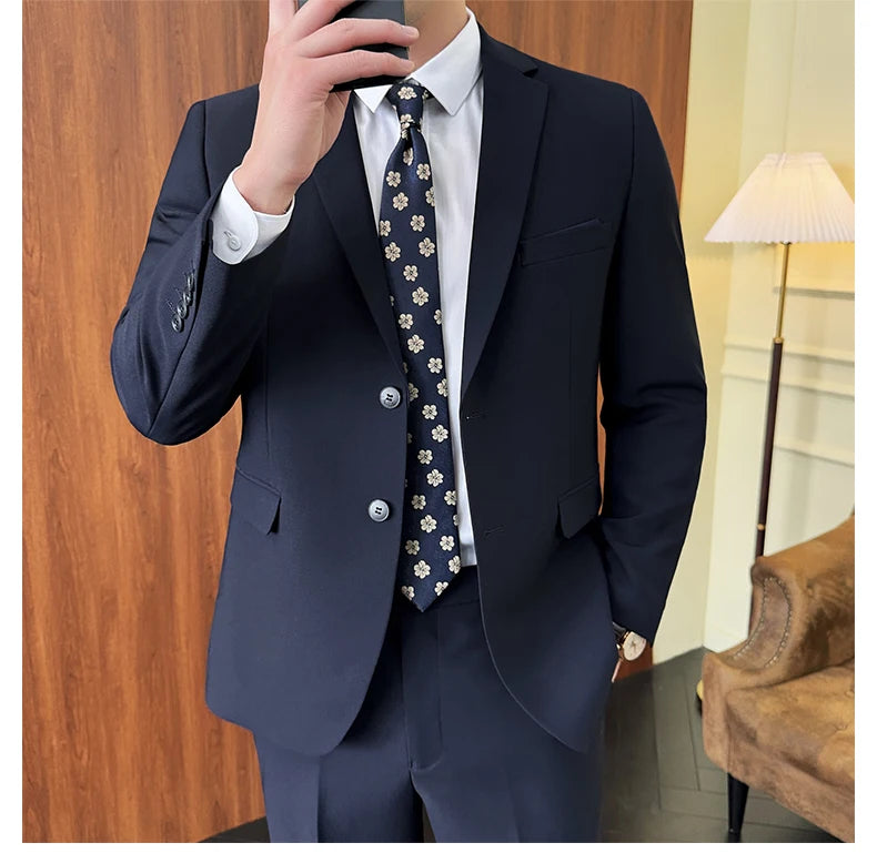Suit Homme Élégant 2 Pièces