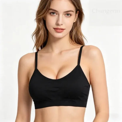 Brassière de Sport Sans Coutures Femme pour Yoga