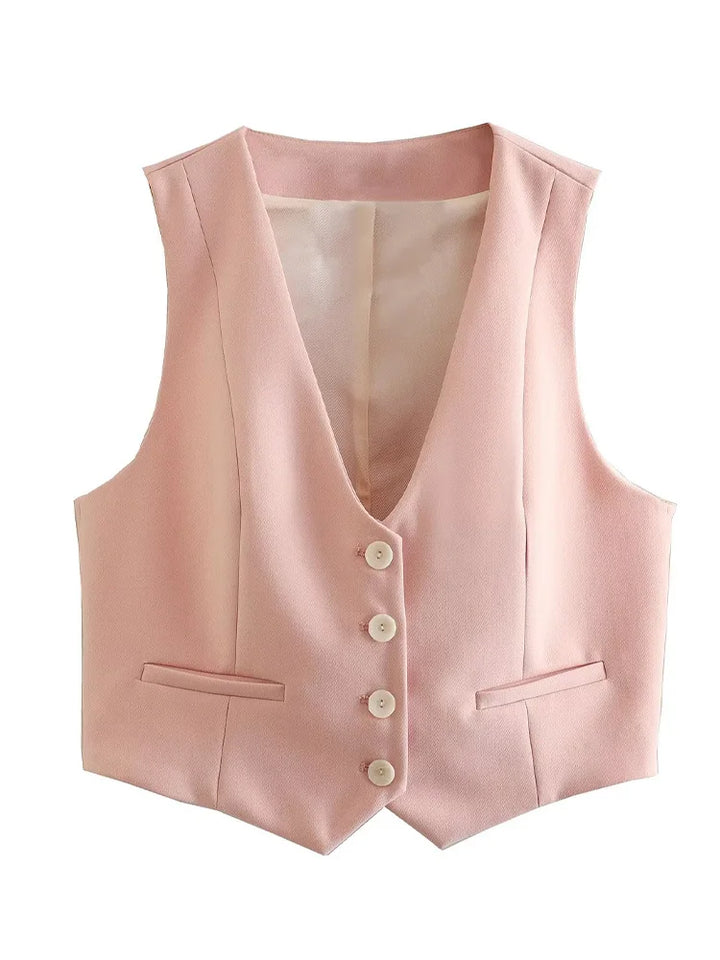 Ensemble à col en V