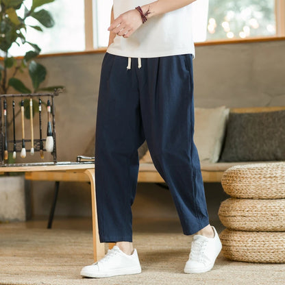 Pantalon en lin urbain
