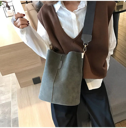 Sac Seau Femme Grande Capacité en Cuir PU Élégant