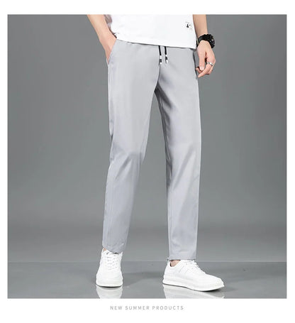 Pantalon Homme Léger et Respirant Style Business Casual
