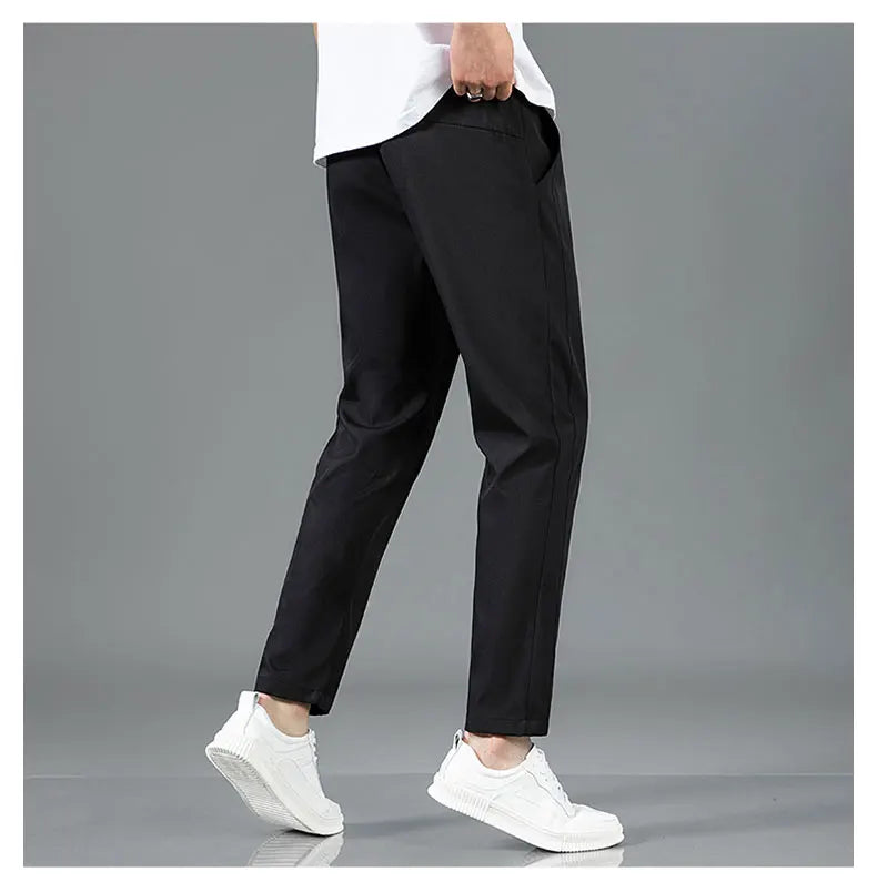 Pantalon Homme Léger et Respirant Style Business Casual