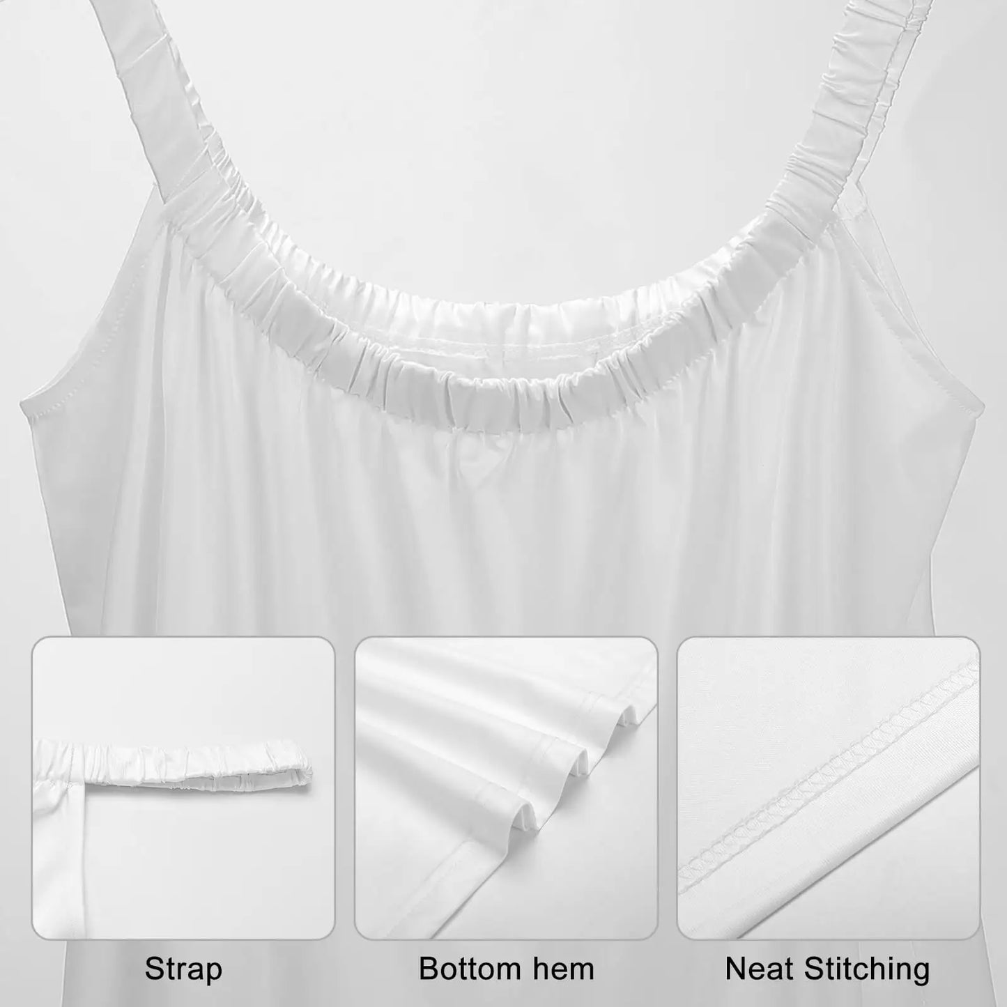 Robe Bohème Élégante à Bretelles pour Femme