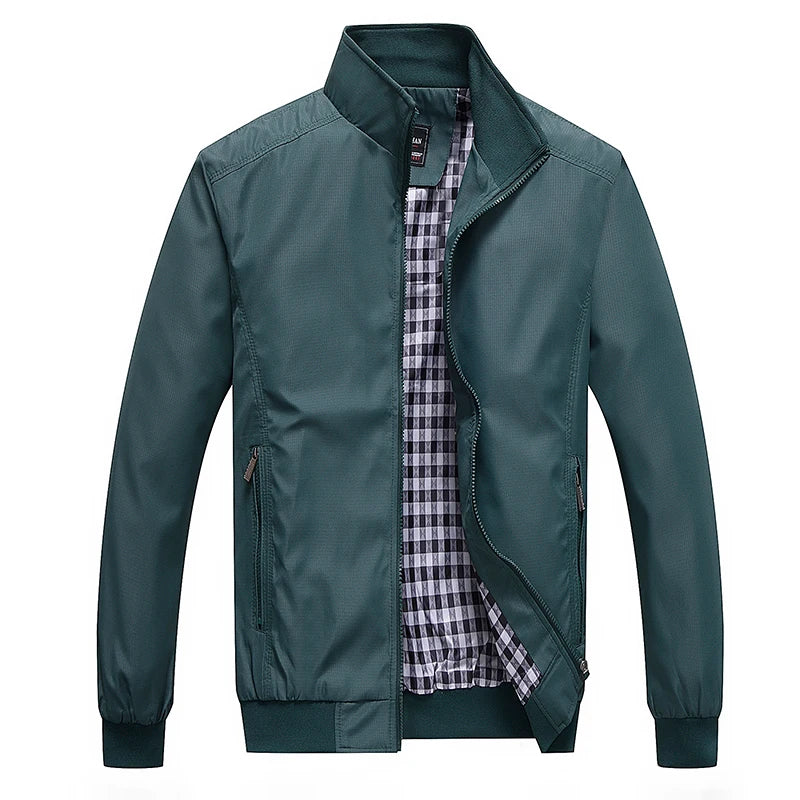 Veste Homme Décontractée Style Baseball Mi-Saison