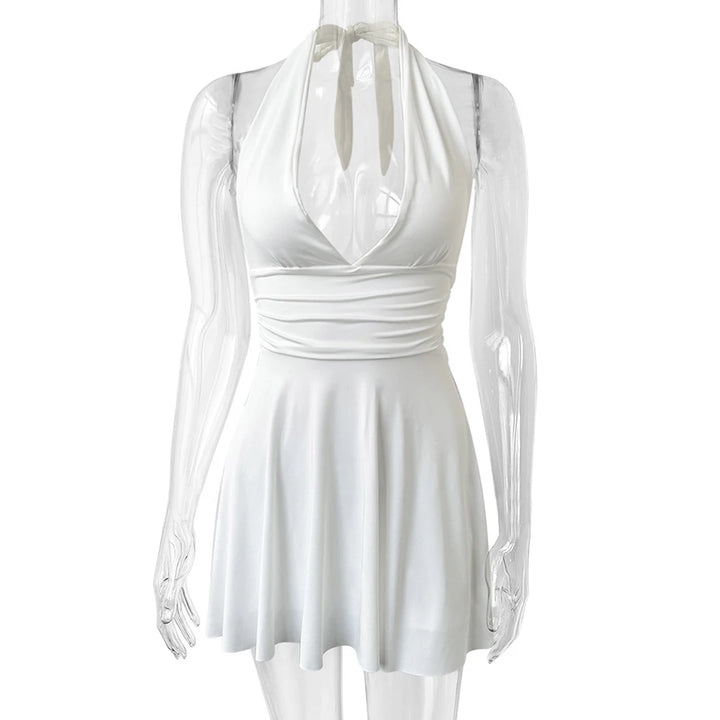 Robe Élégante Femme Épaules Dénudées