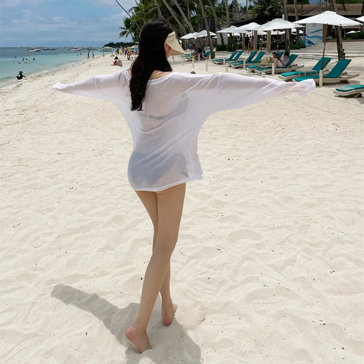 Tunique de Plage Femme Décontractée