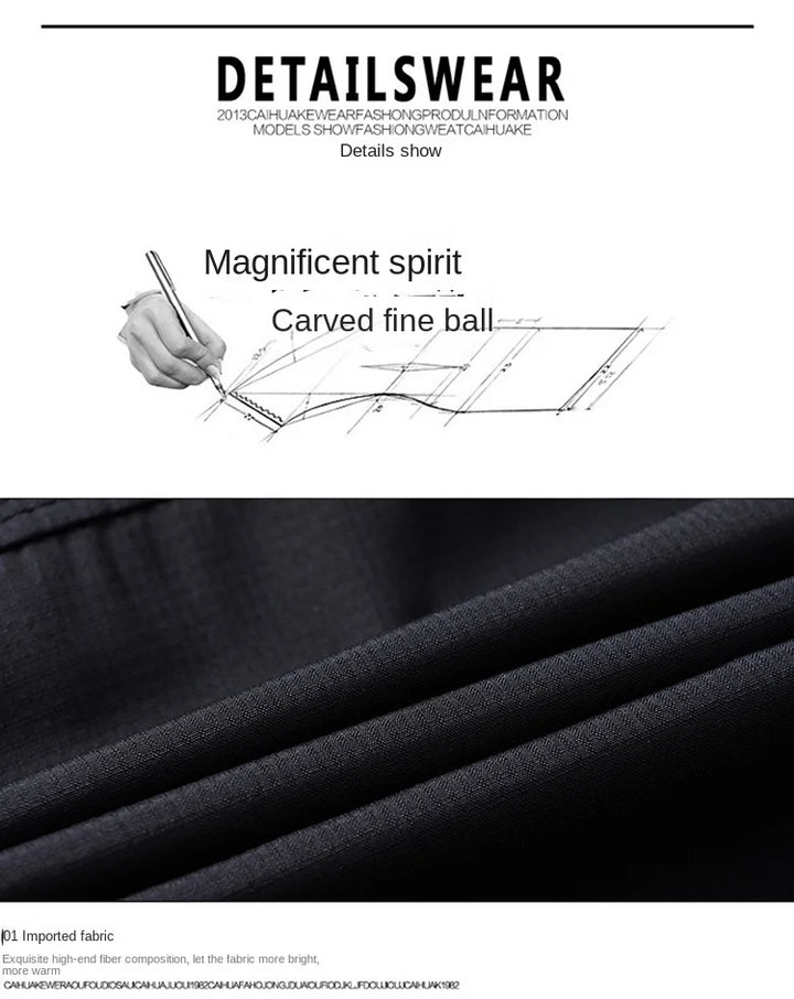 Veste Homme Décontractée Style Baseball Mi-Saison