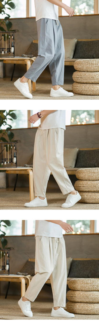 Pantalon en lin urbain