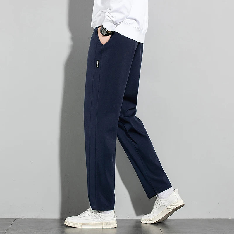 Pantalon Homme Léger et Respirant Style Business Casual