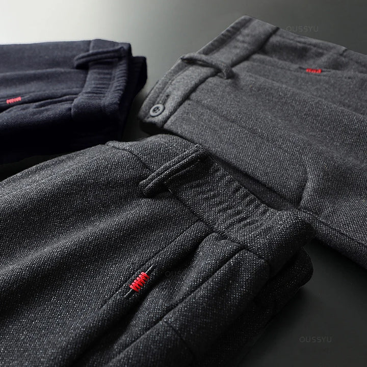 Pantalones elásticos elegantes para hombre
