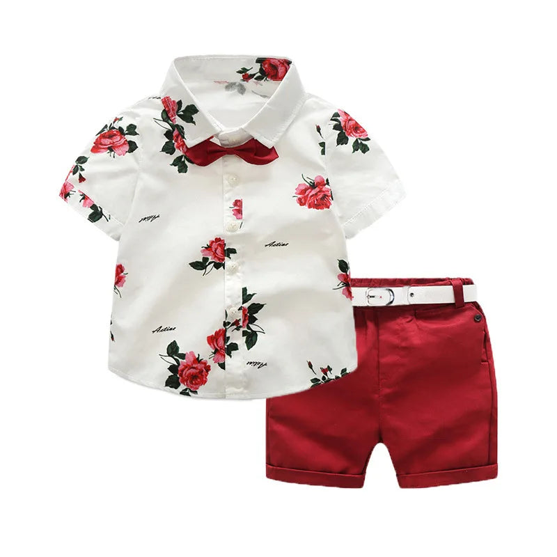 Ensemble Enfant 2 Pièces T-Shirt et Short pour Garçon