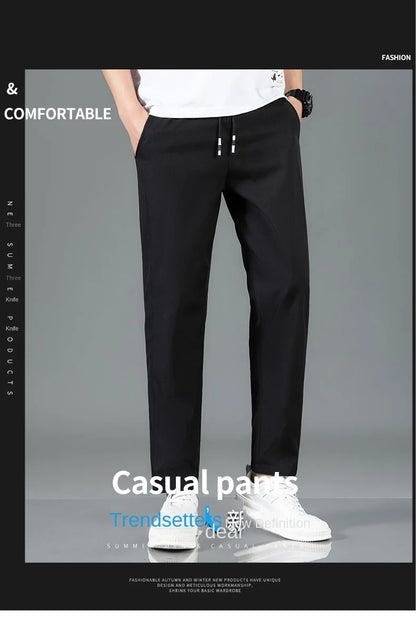 Pantalon Homme Léger et Respirant Style Business Casual