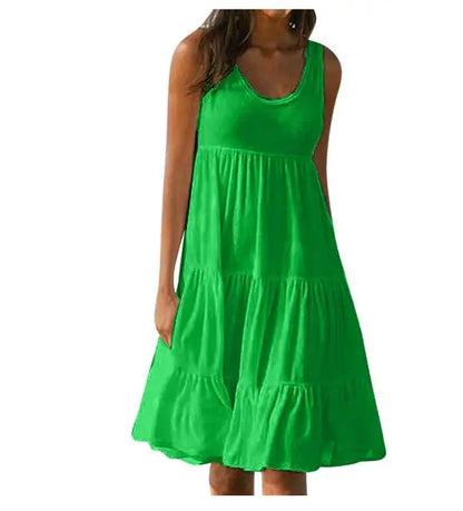 Robe midi moulante à bretelles