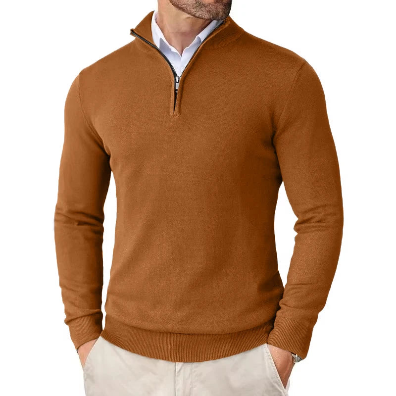Pulls à demi-zip