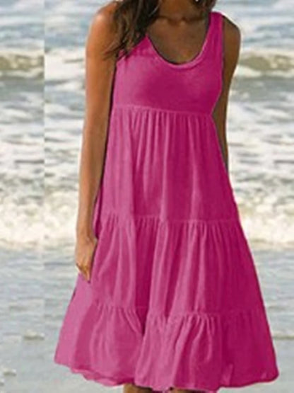 Robe midi moulante à bretelles