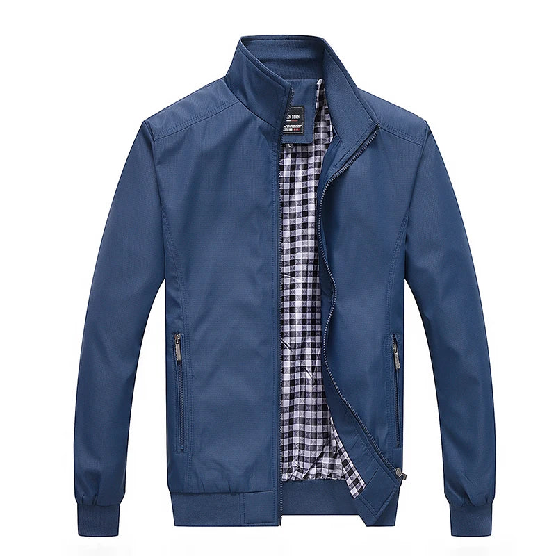 Veste Homme Décontractée Style Baseball Mi-Saison