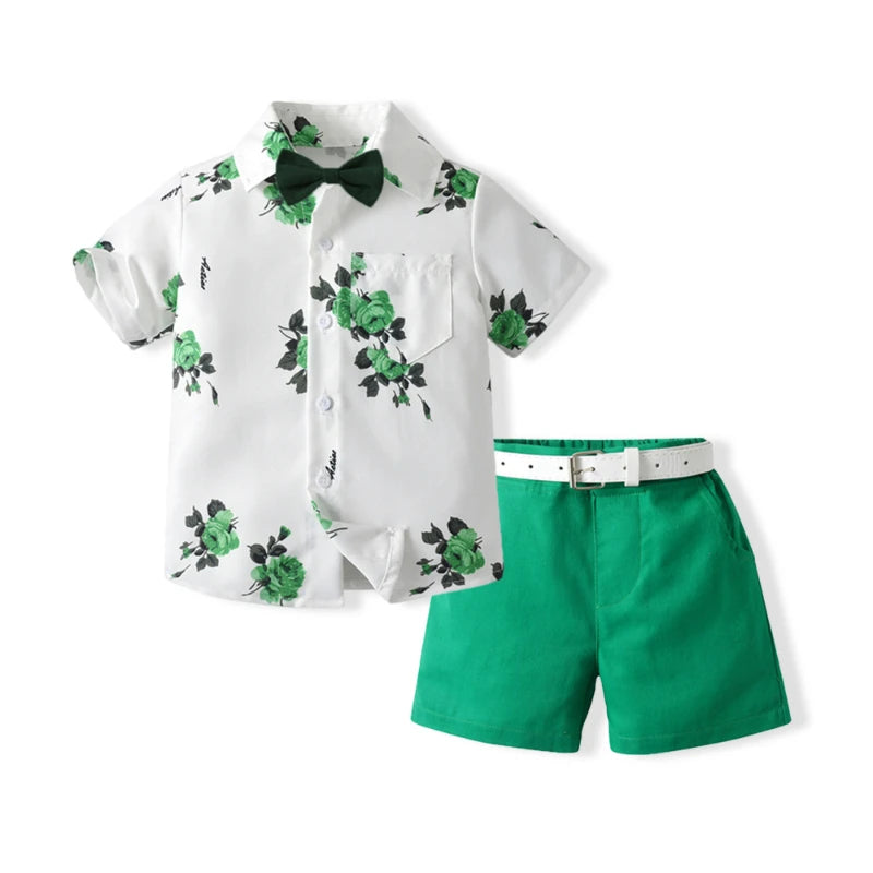 Ensemble Enfant 2 Pièces T-Shirt et Short pour Garçon