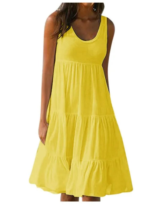 Robe midi moulante à bretelles