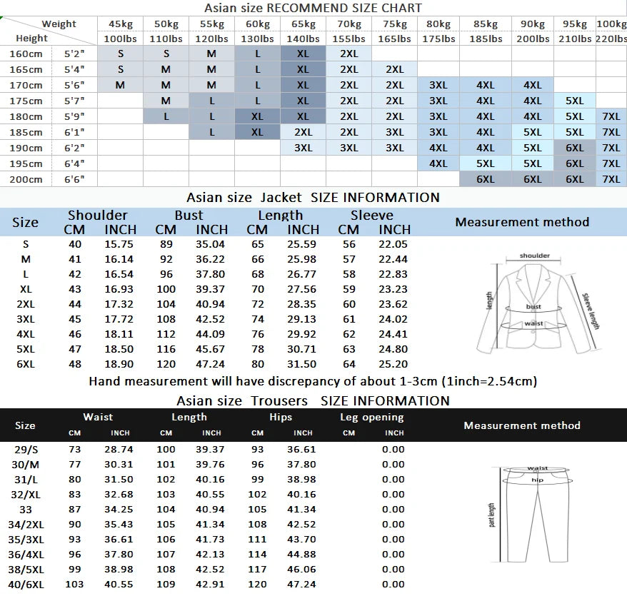 Suit Homme Élégant 2 Pièces