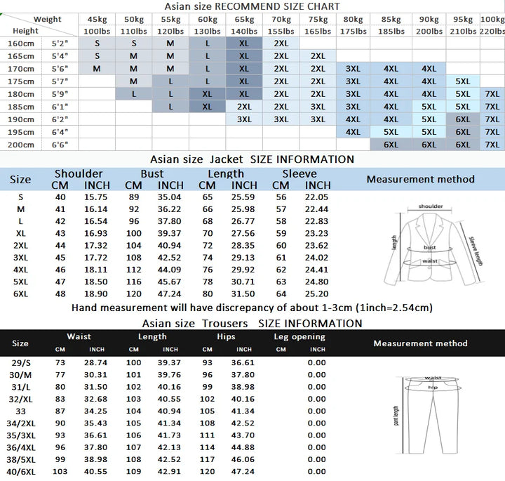 Suit Homme Élégant 2 Pièces