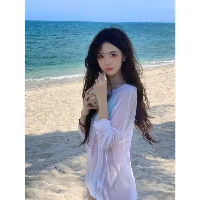 Tunique de Plage Femme Décontractée