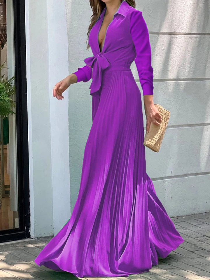 Combinaison Femme Ample Col V Élégante
