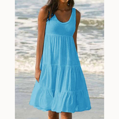Robe midi moulante à bretelles